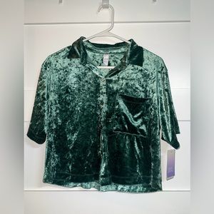 Women's Luxe Velour Pajama Set 2 Piece- Stars Above™